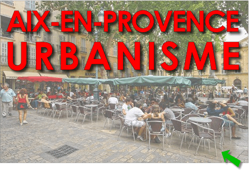 Les services d'urbanismes de la ville d'Aix-en-Provence